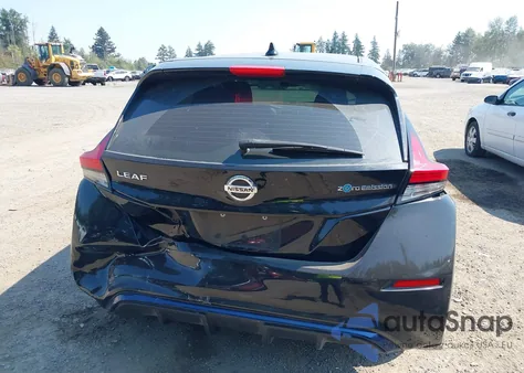 2018 Nissan Leaf S z USA, uszkodzony, nr VIN 1N4AZ1CP9JC315149